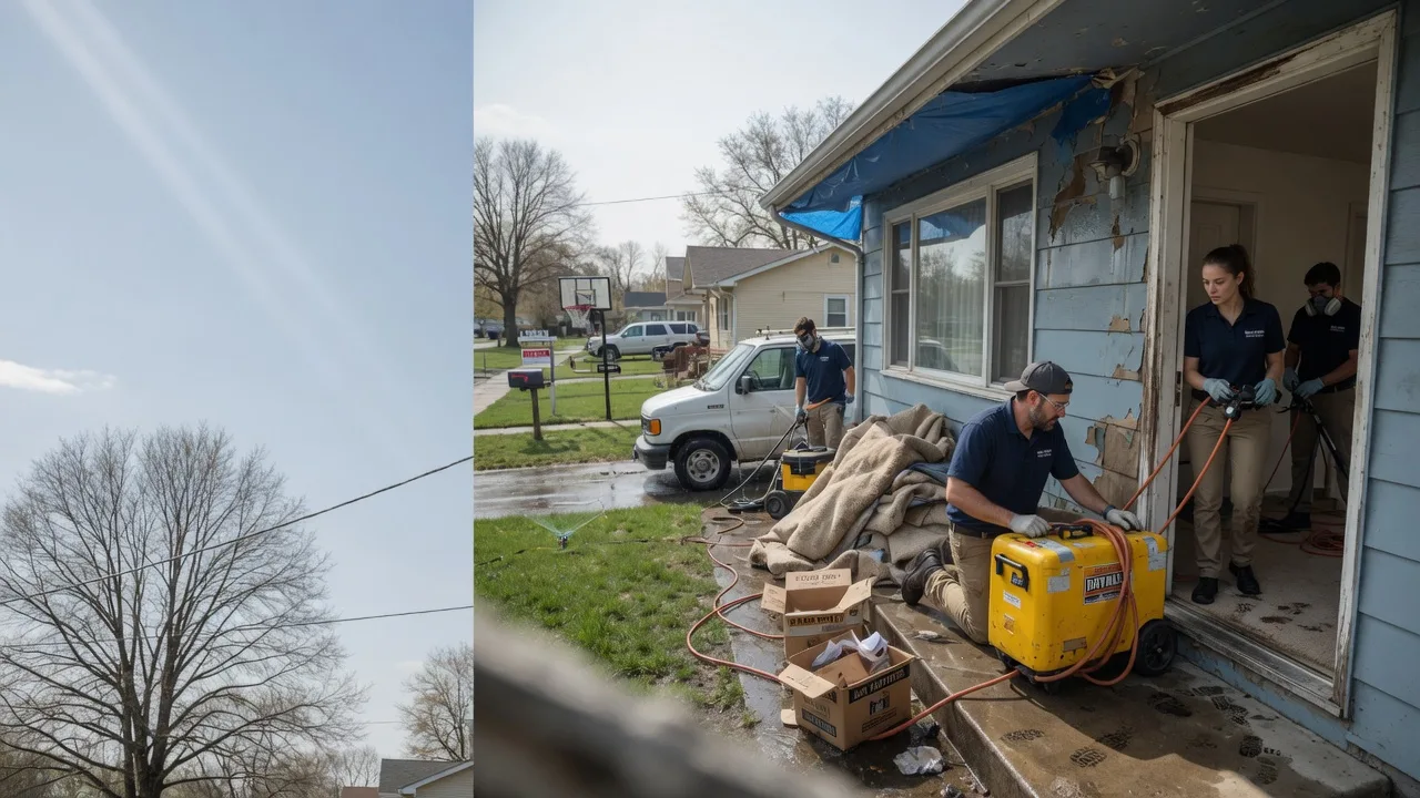 Basement Flood Cleanup in Gordonsville, TN near me